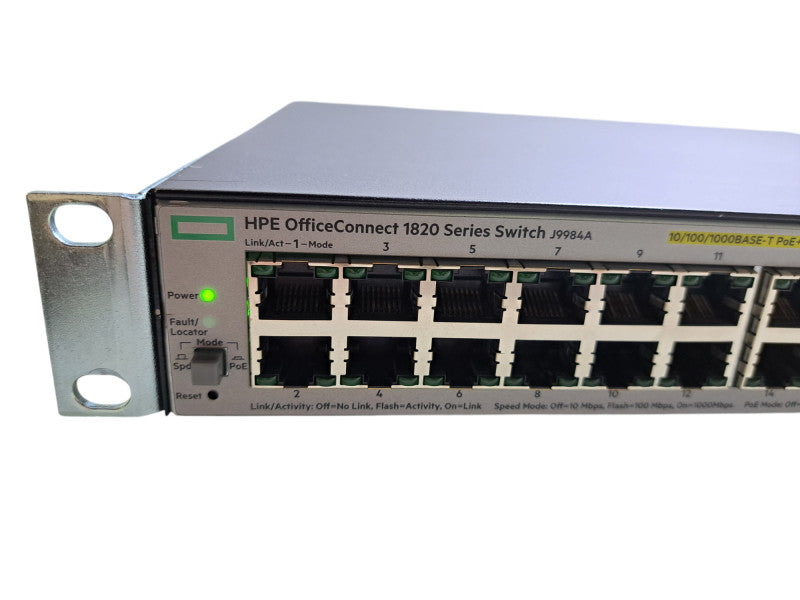 HPE 1820-48G-PoE+ J9984A | 48-Port Gigabit PoE+ 370W Network Switch