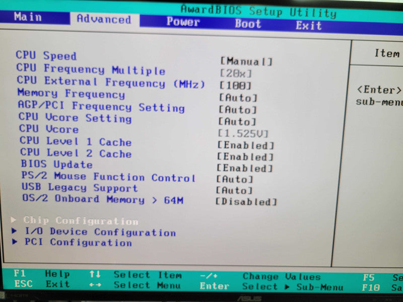 Vintage Intel Pentium 4 2000Mhz ASUS P4PE-X 1GB DDR RAM + I/O Plate %