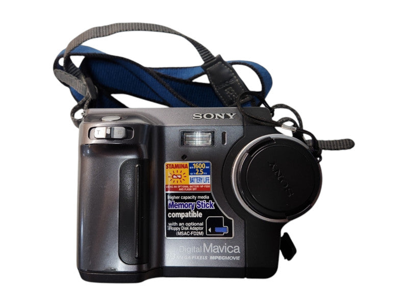 Sony MVCFD85 Mavica Floppy Disk Digital Camera w/ Battery, READ