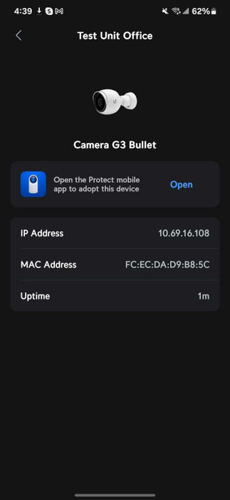 Ubiquiti UniFi UVC-G3-AF G3 Video Camera