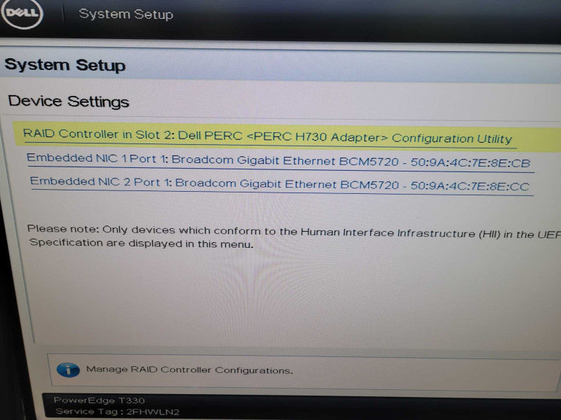 Dell PowerEdge T330 - Xeon E3-1270 v5 32GB ECC DDR4 PERC H730 350W PSU %