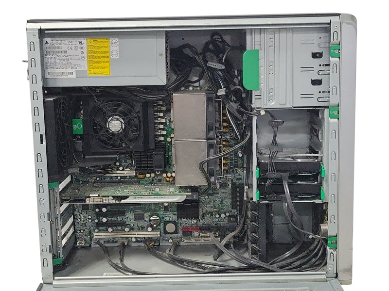 HP xw8600 Workstation 2x Xeon E5240 3.00GHz 8GB RAM 2x 1TB HDD FX3800 800W PSU _