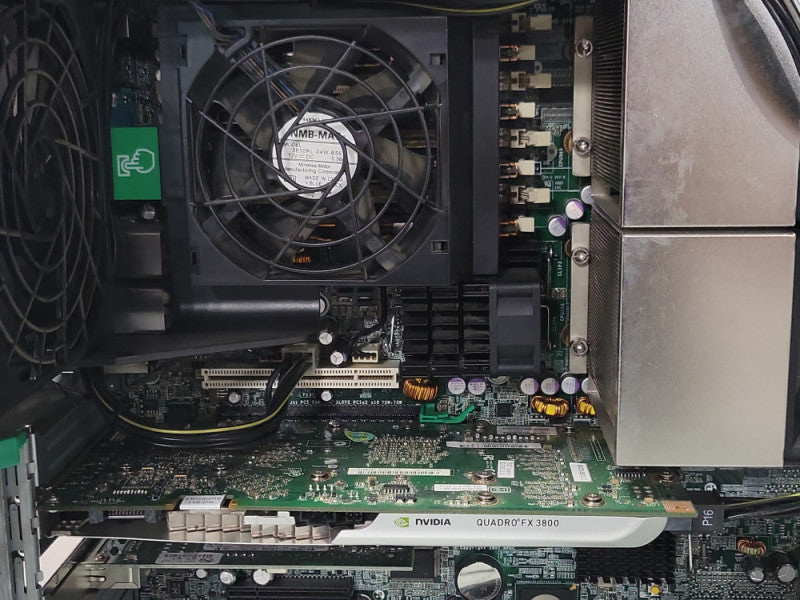 HP xw8600 WS 2x Xeon E5430 2.66GHz 8GB RAM 2x 1TB HDD FX3800 1050W  _