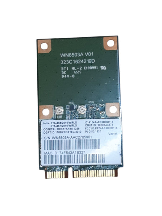 ATHEROS AR5BHB116 Wi-fi Card  Q