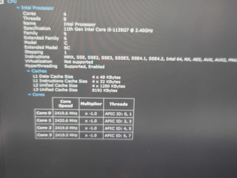 Lenovo ThinkPad E14 Gen 2 i5-1135G7 16GB DDR4 256GB SSD  β Lap200