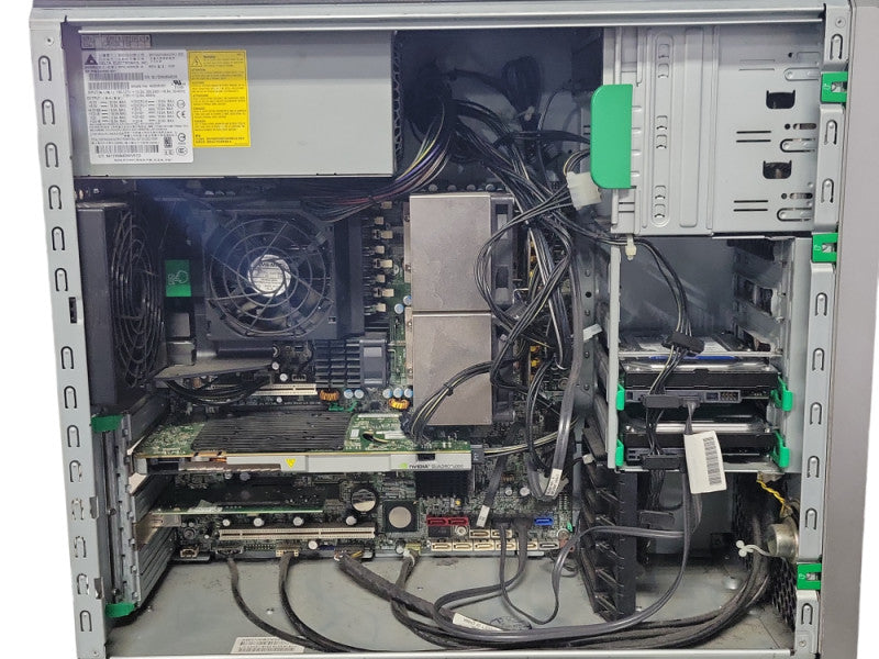 HP xw8600 WS 2x Xeon X5272 3.40GHz 8GB RAM 2x 1TB HDD Quadro 4000, 800W PSU _