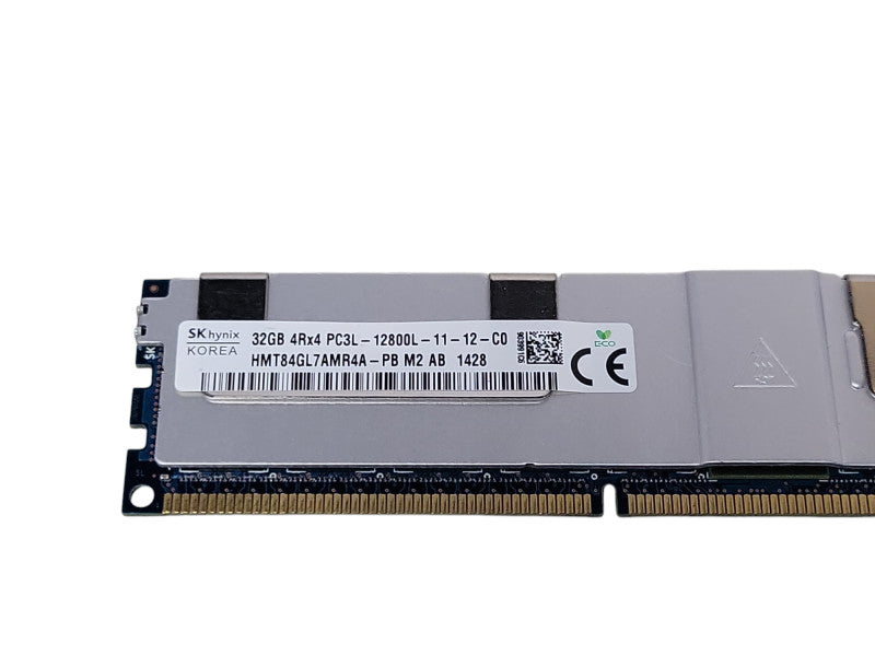 SK Hynix 32GB 4Rx4 PC3L-12800L DDR3 1600MHz ECC LRDIMM Server RAMs Q_