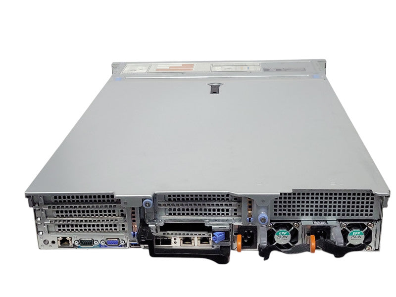 Dell PE R740 8x2.5", X2x Xeon Gold 6126 2.60GHz, 64GB RAM, No HDD, 2x PSU _