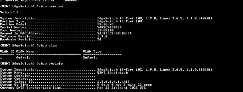 Ubiquiti Networks EdgeSwitch 16 ES-16-XG 12x SFP+ 4x 10GbE Ethernet Switch _