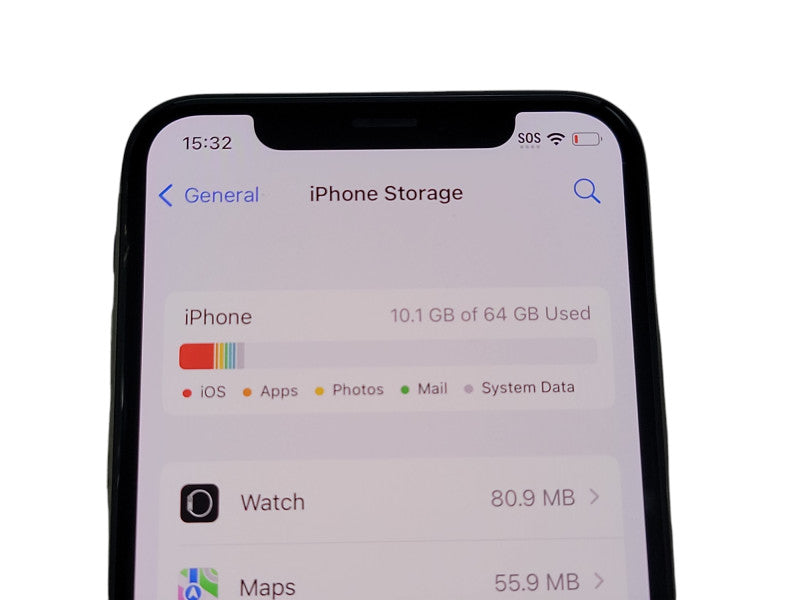Apple iPhone X - 64GB - Silver [A1901 | Read] (