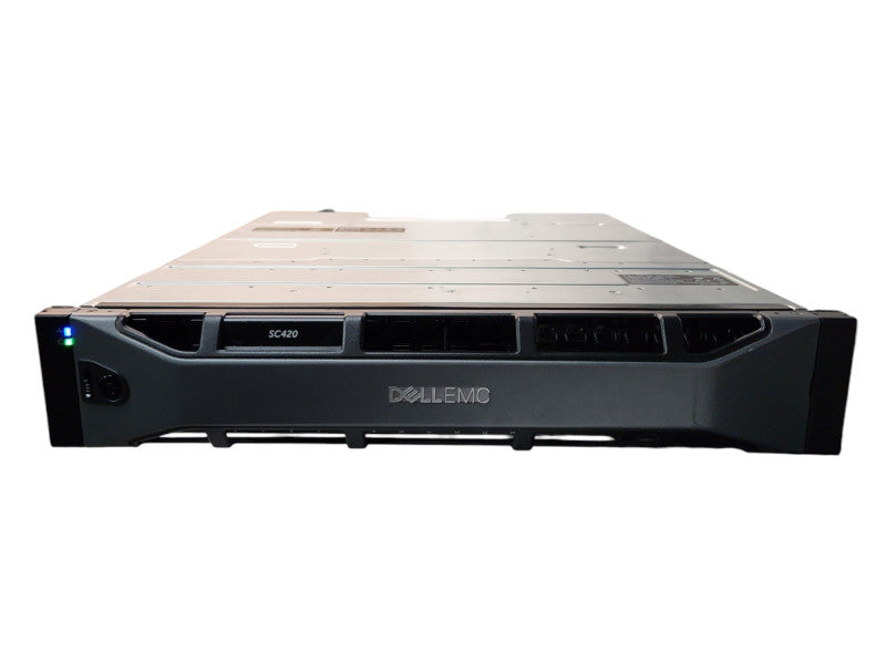 Dell Compellent SC420 Expansion Enclosure 24x 2.5"Bays, 2x 12G-SAS-4, 2xPSU Q