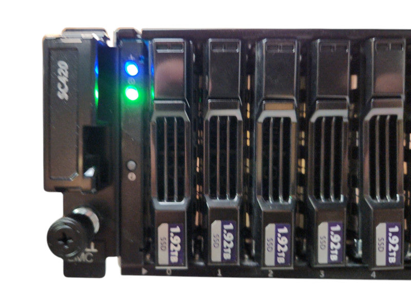 Dell Compellent SC420 Expansion Enclosure 24x 2.5"Bays, 2x 12G-SAS-4, 2xPSU Q