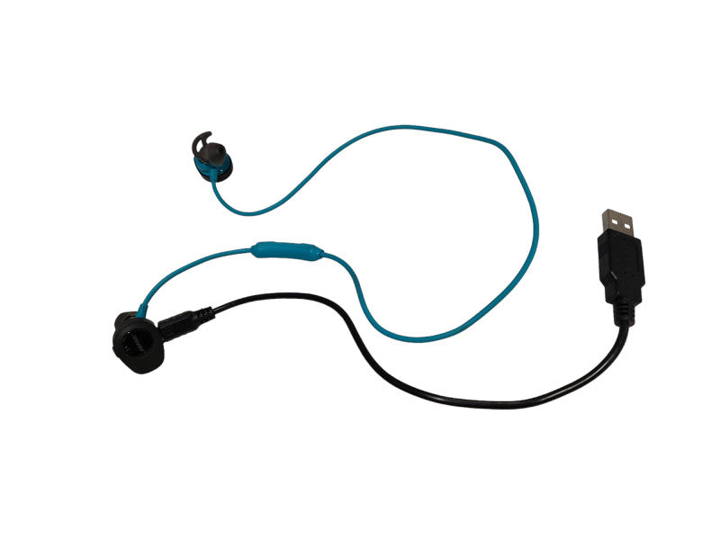Bose Sound Sport Bluetooth Headphones Blue IN-Ear SweatProof  =