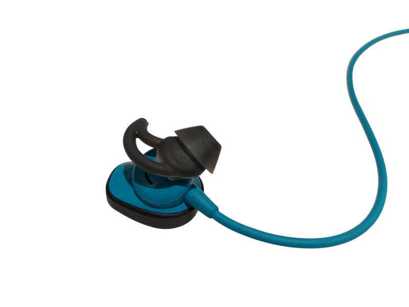 Bose Sound Sport Bluetooth Headphones Blue IN-Ear SweatProof  =