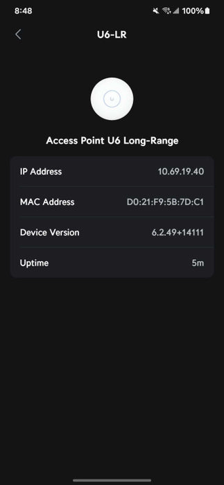 Ubiquiti Networks UniFi U6 Long-Range Access Point, U6-LR