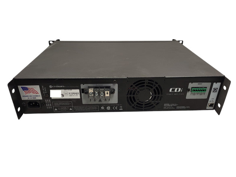Crown CDi 4000 1200 Watts 2-Channel 70V/140V Power Amplifier READ $