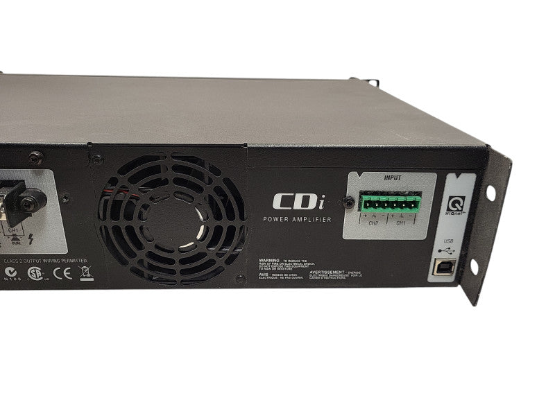 Crown CDi 4000 1200 Watts 2-Channel 70V/140V Power Amplifier READ $