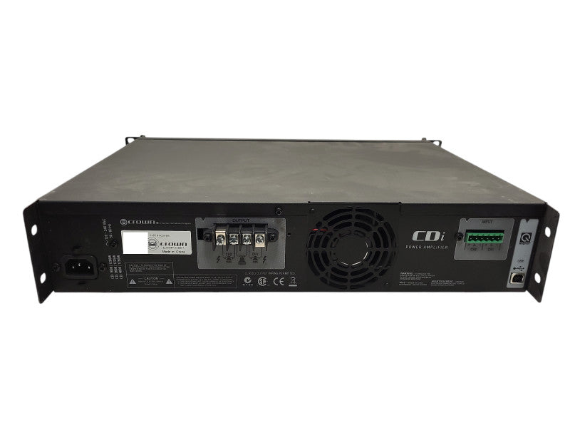 Crown CDI 1000 500W 2-Channel 70V Power Amplifier READ $