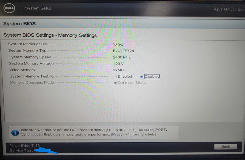 Dell PowerEdge T130 Server, XEON E3-1230v6 CPU, 16GB RAM, No HDD _
