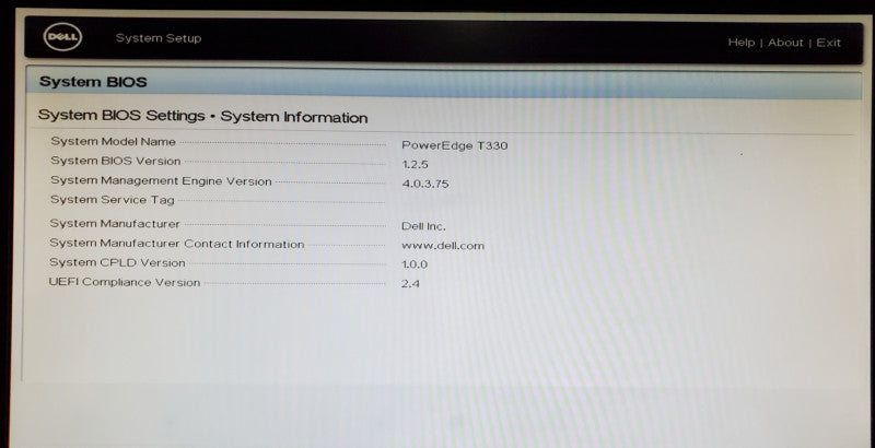 Dell PowerEdge T330 1x Xeon E3-1240 v5 32GB RAM No RAID - No HDD