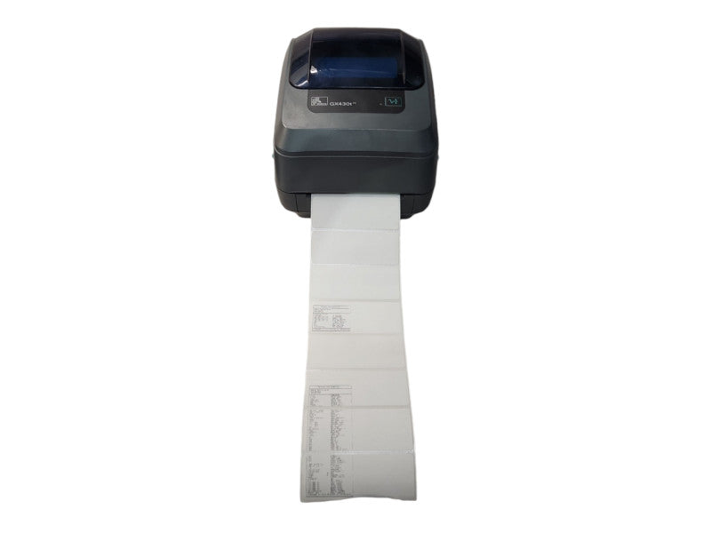 Zebra GX430t GX43-102410-000 Thermal Label Printer, TESTED