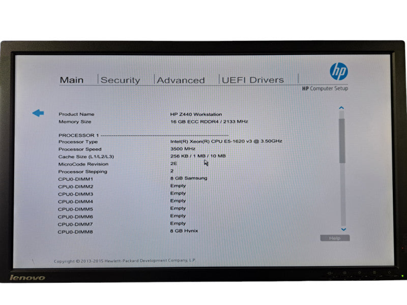 HP Z440 Workstation | Xeon E5-1620 v3 @3.5GHz, 16GB DDR4, Quadro K620, No H