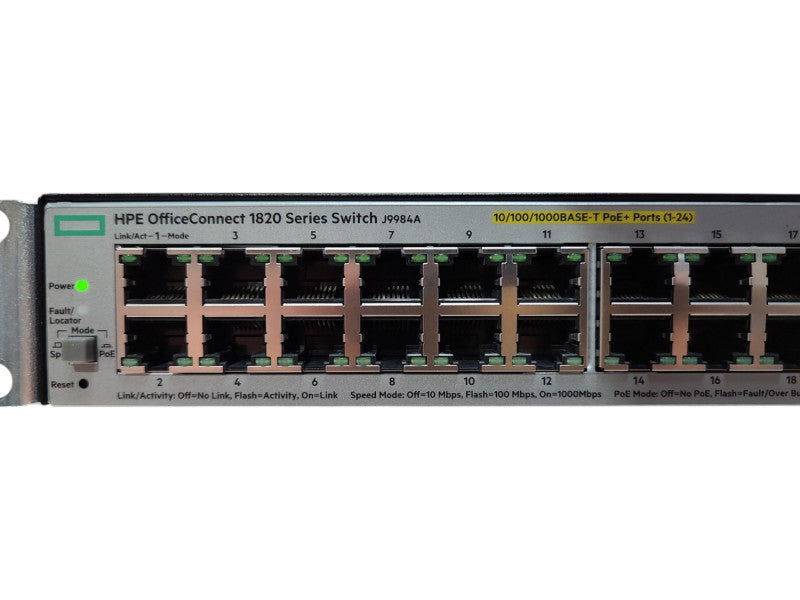 HPE OfficeConnect Switch 1820 48G PoE+ (370W) J9984A
