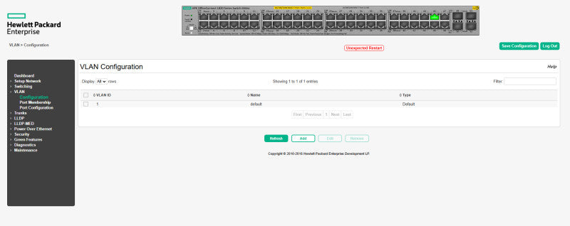 HPE OfficeConnect Switch 1820 48G PoE+ (370W) J9984A