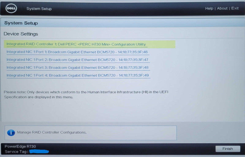 Dell PE R730 2x Xeon E5-2640v3 2.60Ghz 256GB DDR4 H730 Mini 8x 1.8TB 2xPSU  _