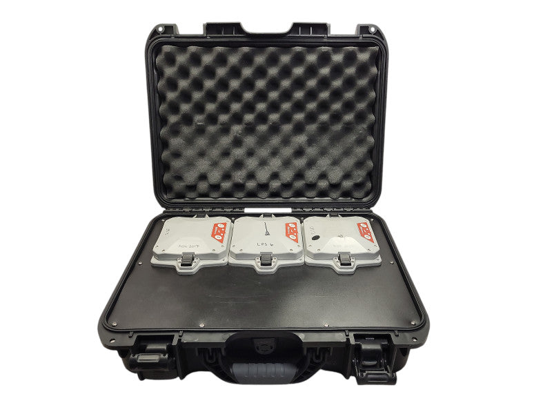Nanuk 925 3-bay Hard Case Aeryon SkyRanger w/ 3x Batteries READ $