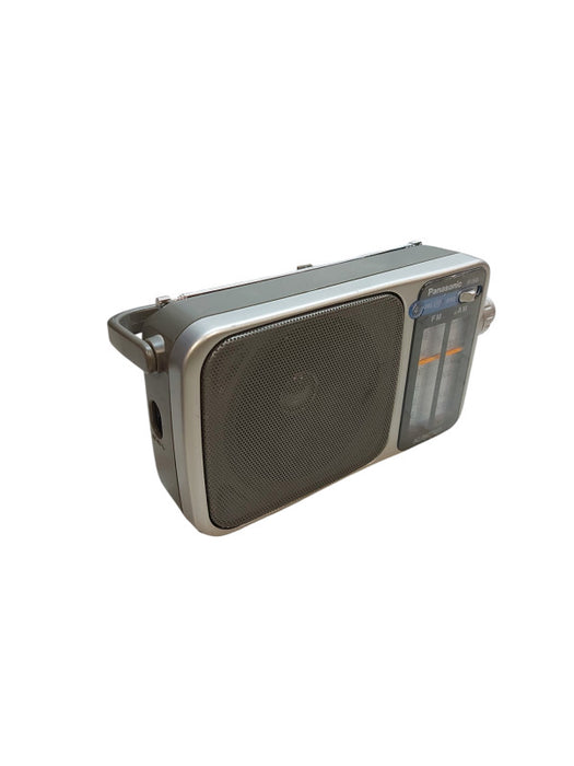 Panasonic RF-2400D AM/FM Radio, Silver