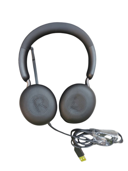 Jabra Evolve2 40 SE Wired USB-A Cable Stereo Noise-Cancelling Headset Black Q
