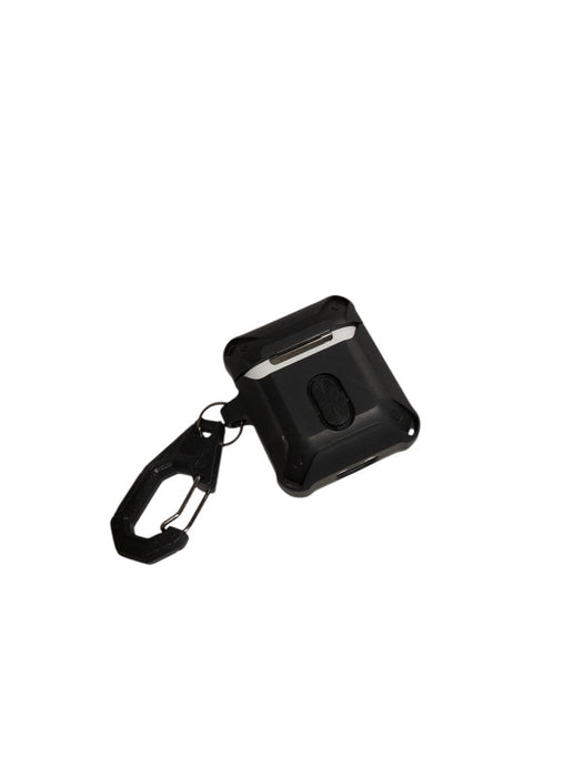 Apple Airpods 1st Gen Model:A1602 with a hardshelled case  =