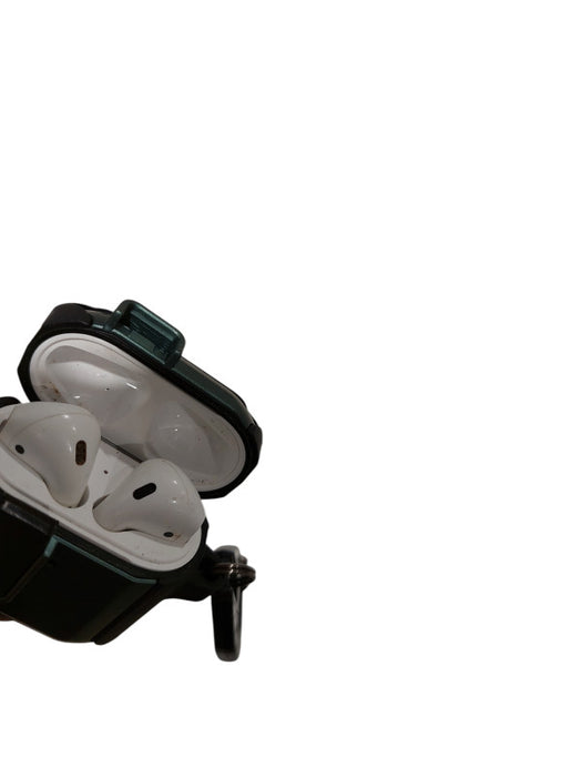 Apple Airpods 1st Gen Model:A1602 with a hardshelled case  =