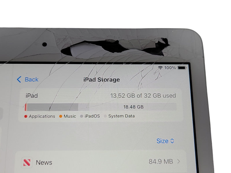 Apple iPad 8th Gen - 32GB - Silver [A2270 | Read] (