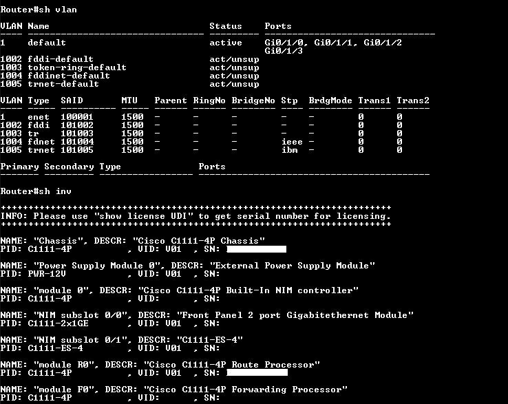 Cisco ISR 1100 Series C1111-4P Services Integrated Router