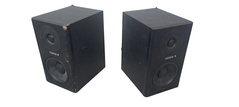 Pair of Fostex PM0.4 Studio Speakers | READ