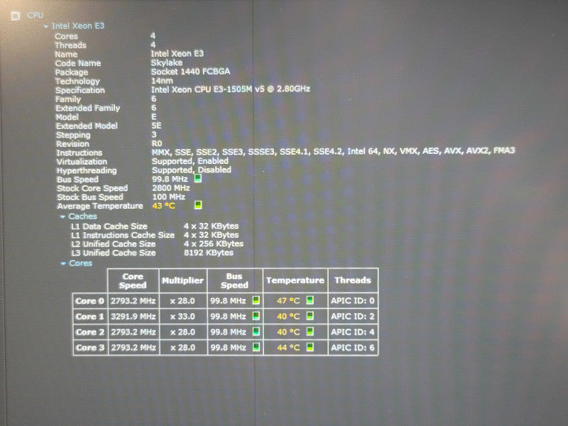 Dell Precision 7510 Xeon E3-15055 v5 32GB DDR4 Quadro M2000 256GB SSD READ! β BudLap