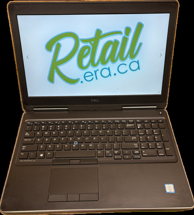 Dell Precision 7510 i7-6920HQ QUADRO M2000M 4GB GPU 16GB RAM 256SSD  READ!  Lap200