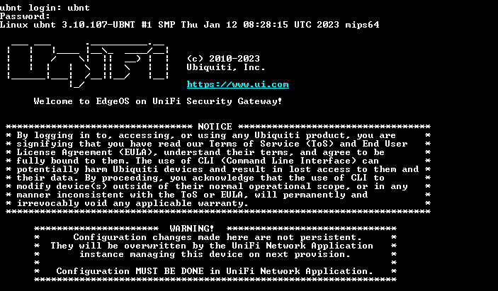 Ubiquiti Networks UniFi Security Gateway USG, USG-3P