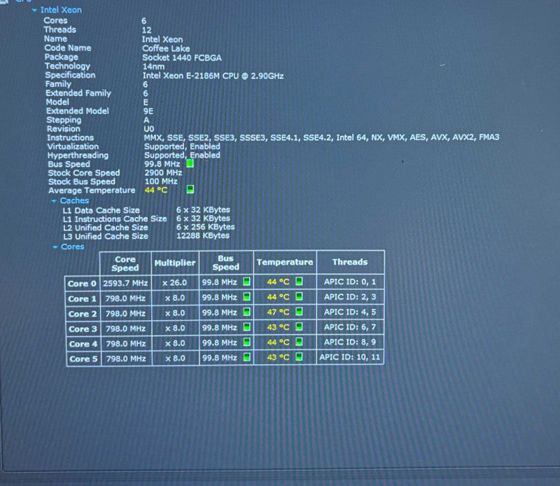 Dell Precision 7530 XEON E-2186M QUADRO P2000 4GB GPU 32GB 256SSD READ!   Lap200