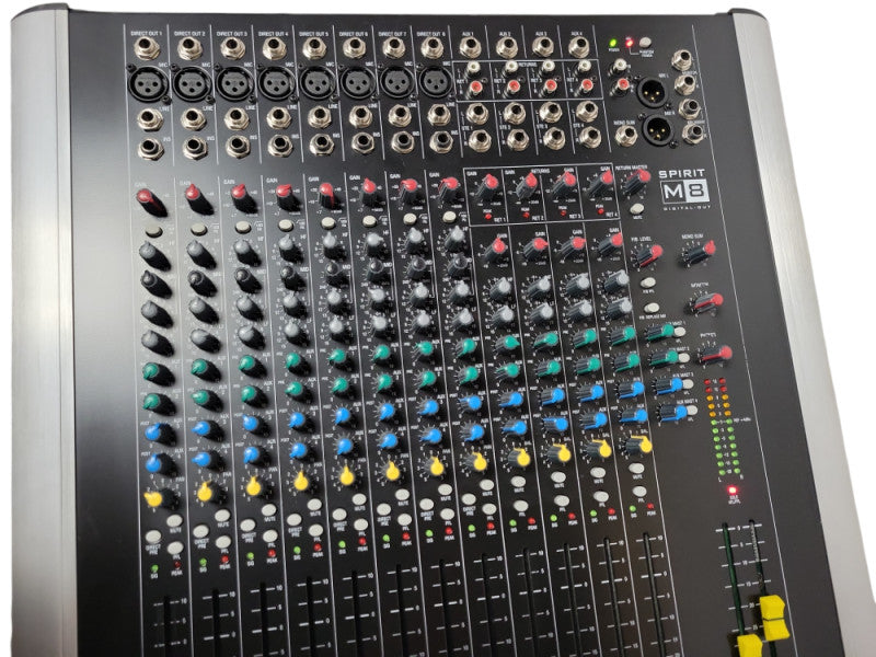 Soundcraft Spirit M8 Digital Out Mixer Mixing Console 8-Channel, READ _