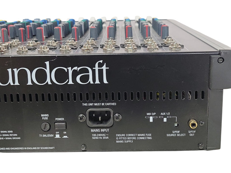 Soundcraft Spirit M8 Digital Out Mixer Mixing Console 8-Channel, READ _