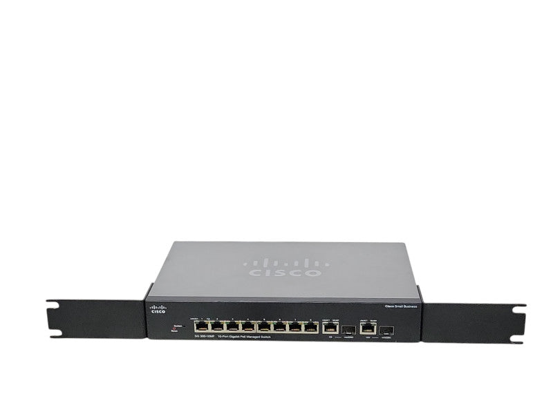 Cisco SG300-10MP 10-Port Gigabit PoE+ Managed Switch, READ _