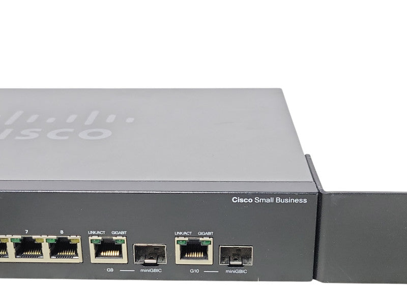 Cisco SG300-10MP 10-Port Gigabit PoE+ Managed Switch, READ _