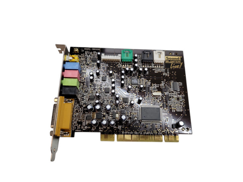 Creative Sound Blaster Live! SB0200 PCI Retro Gaming Sound Card %