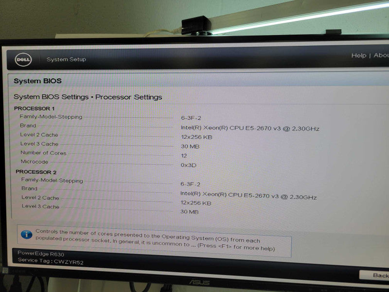 Dell PowerEdge R630 - 2x Xeon E5-2670 v3 32GB DDR4 NO RAID 2x750W PSU %