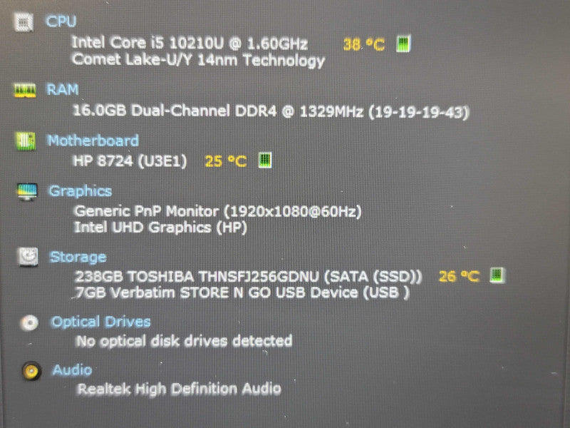 HP EliteBook 840 G7 i5-10210U 16GB DDR4 256GB SSD  β Lap200