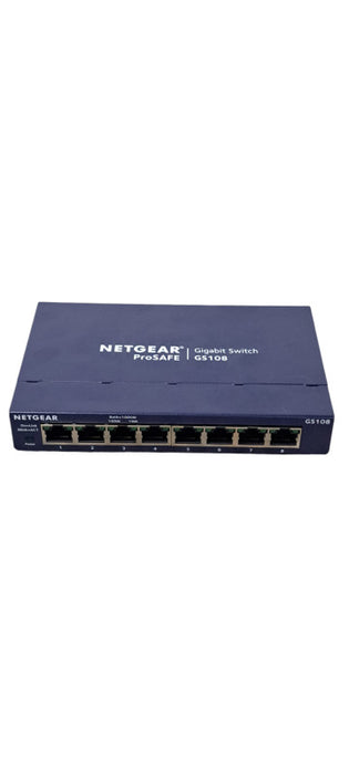 NetGear ProSAFE GS108 v4 Gigabit Switch 8-Port