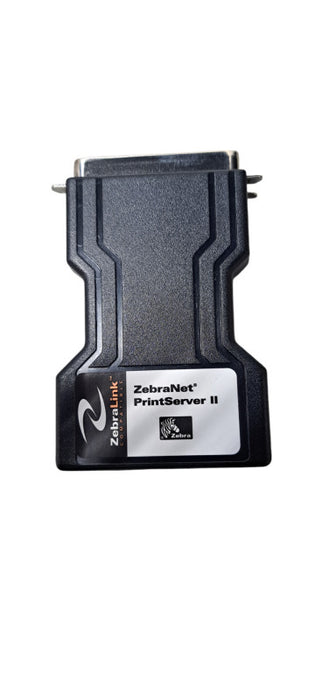 ZebraLink ZebraNet PrintServer II Ethernet to Parallel Adapter  Q